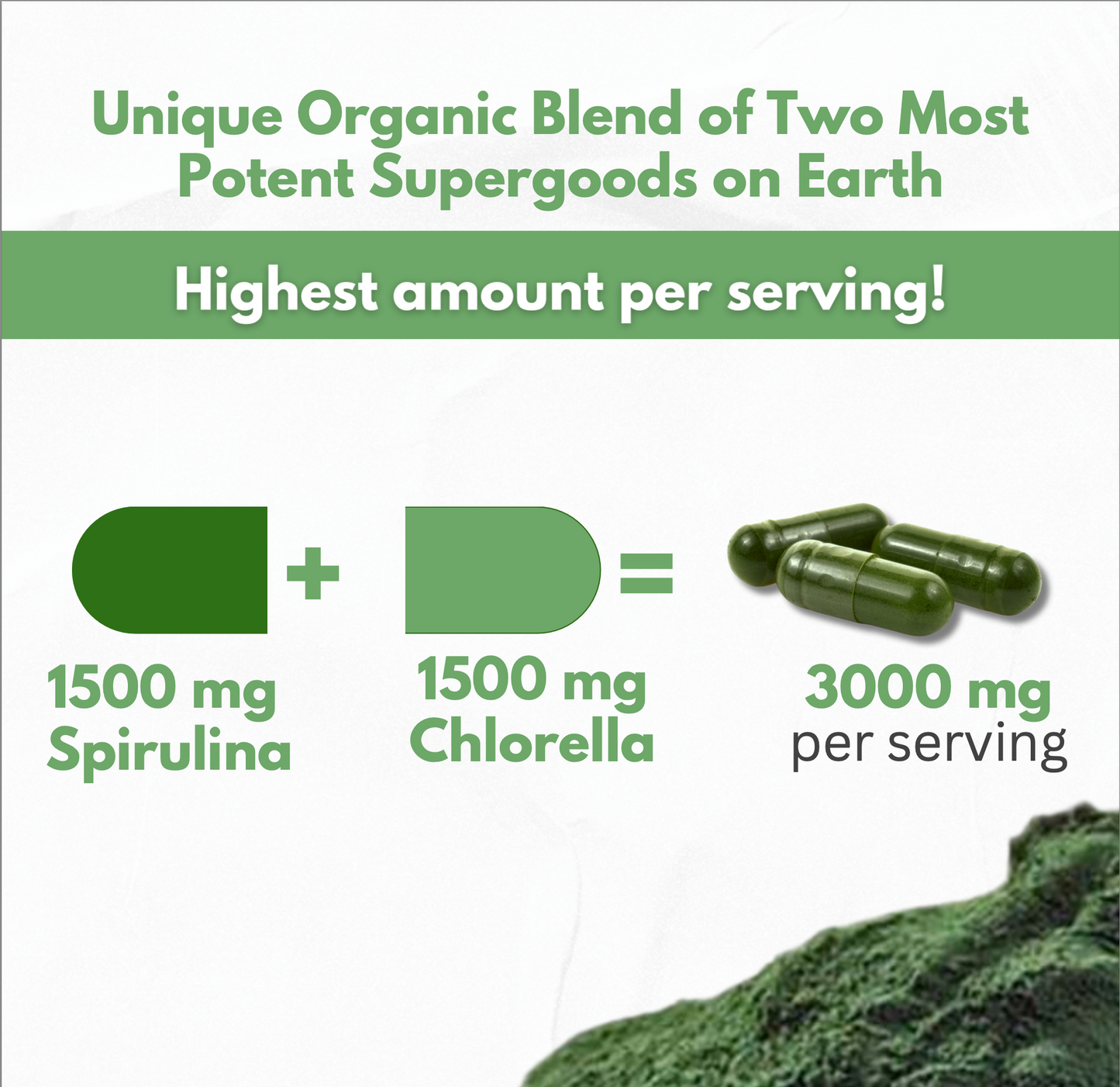 Spirulina Chlorella