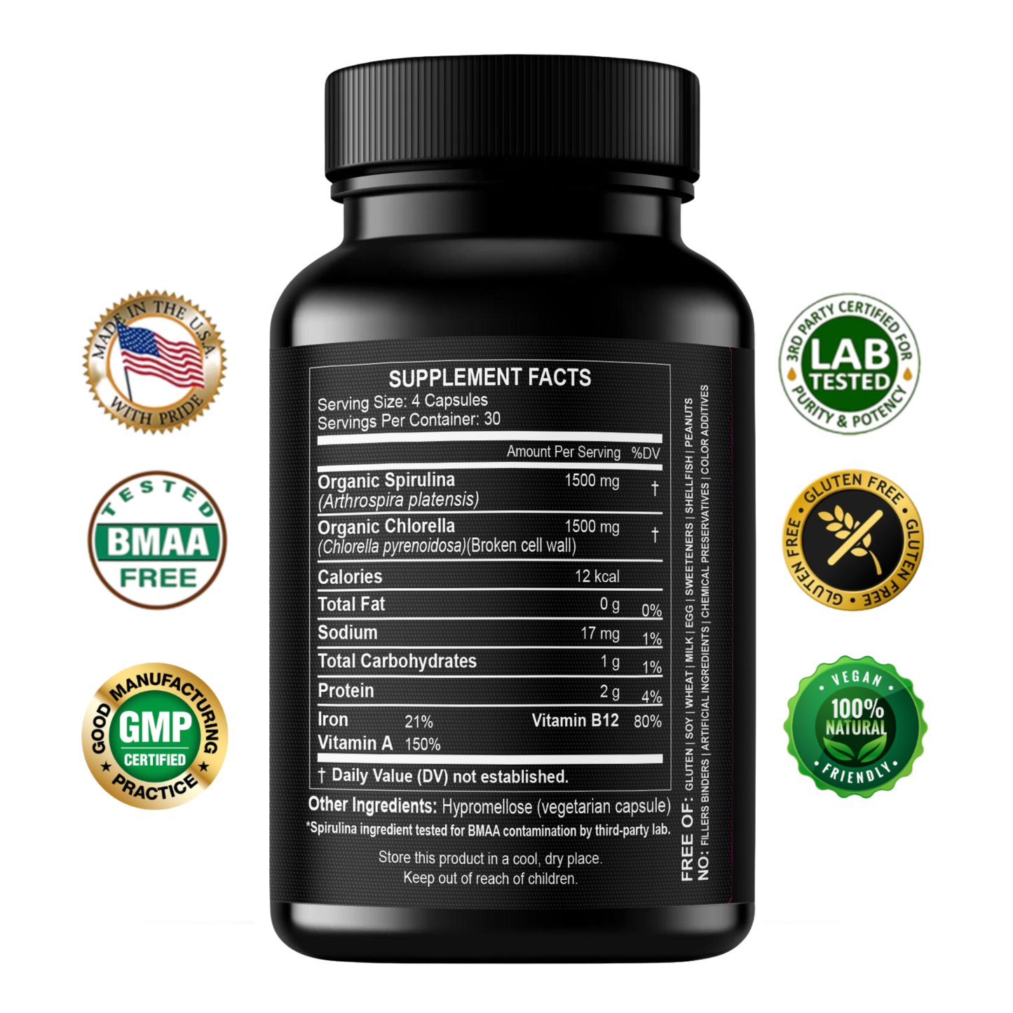 Spirulina Chlorella