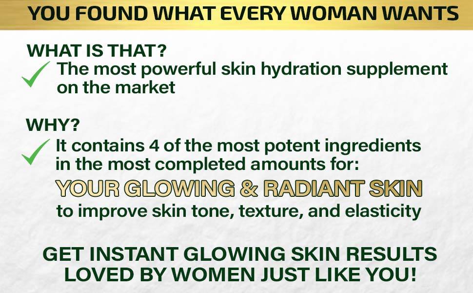 Skin Hydration Supplement