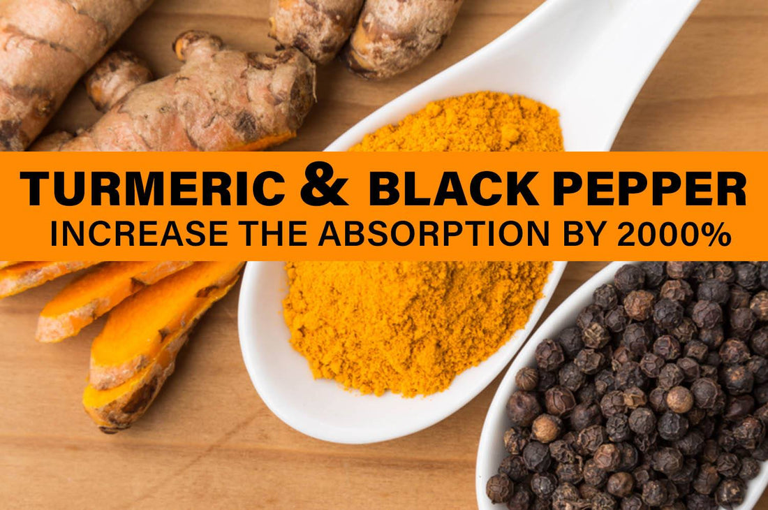 WHY TURMERIC AND BLACK PEPPER ARE BETTER TOGETHER