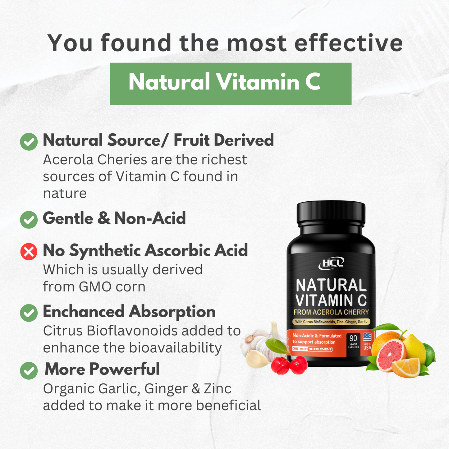 Organic Natural Vitamin C