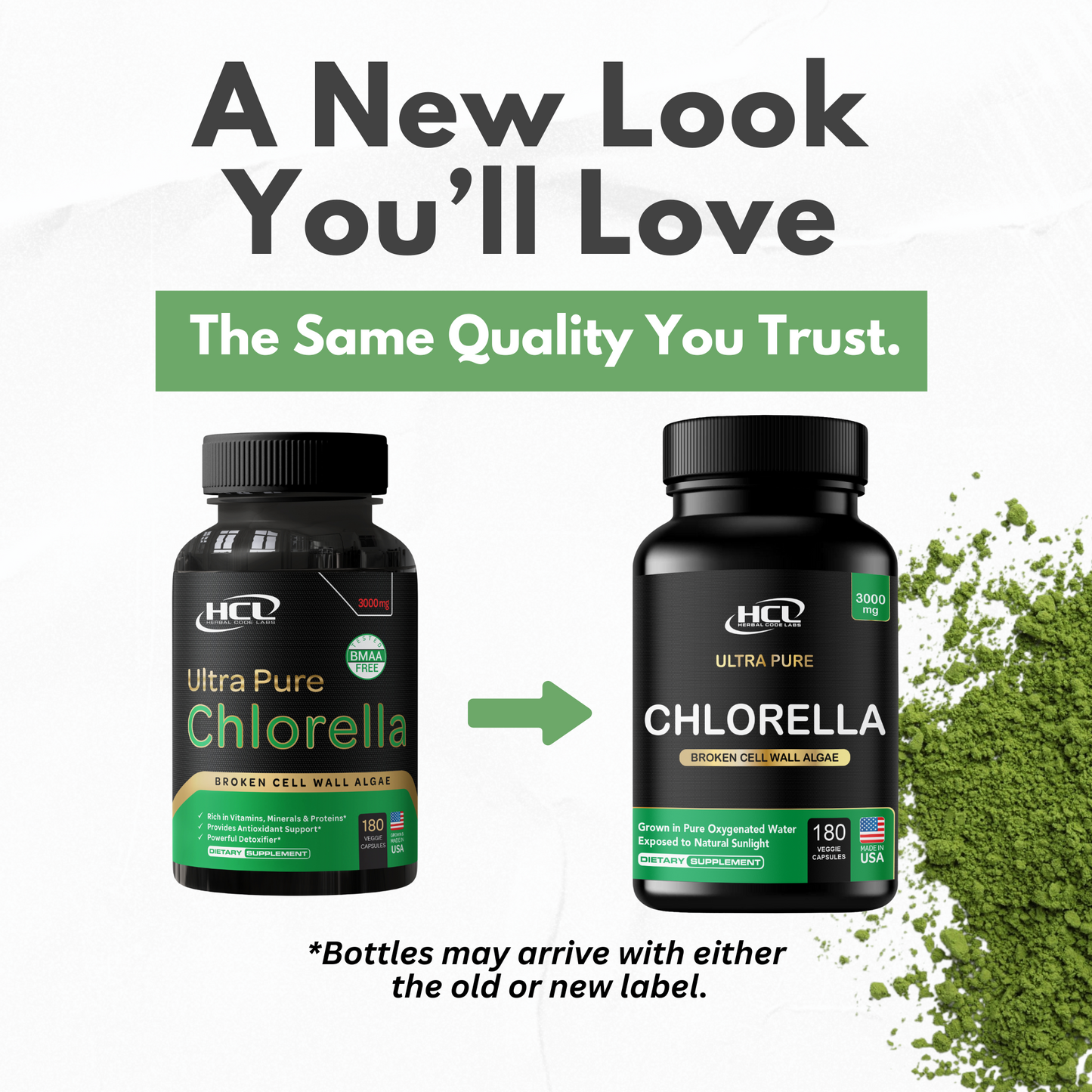 Chlorella Capsules Organic