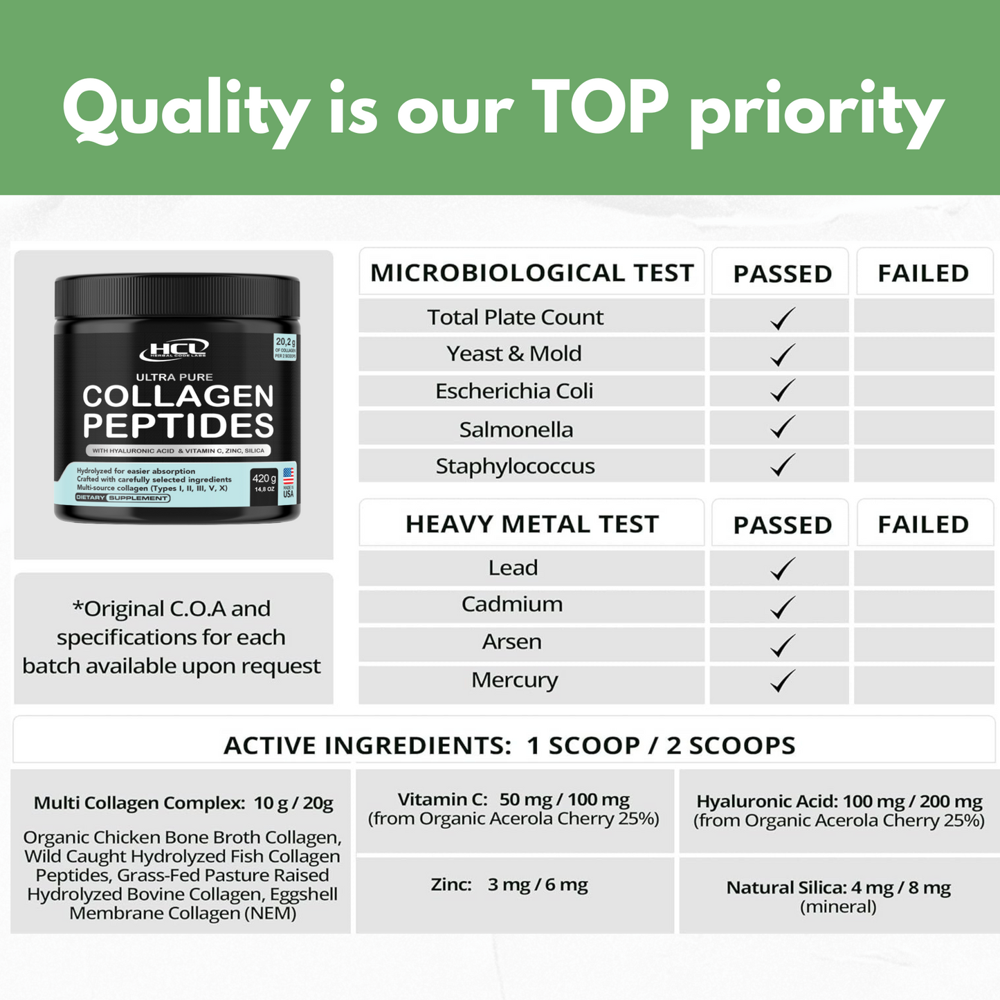 Collagen Peptides Powder