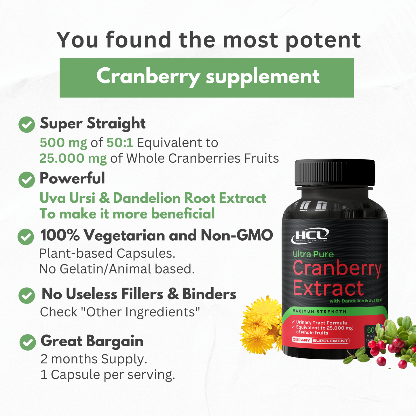Cranberry Extract Pills