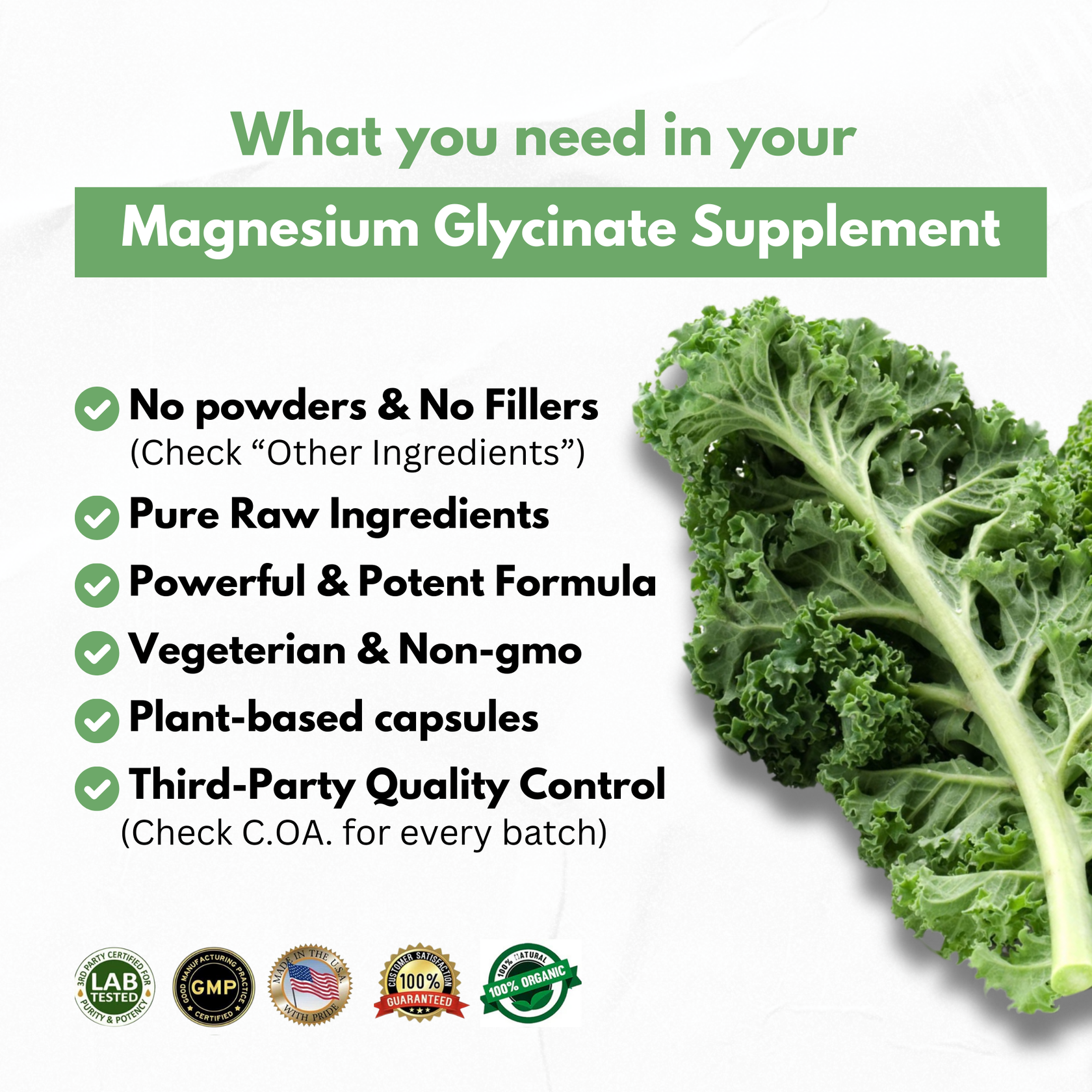 Magnesium Glycinate – HCL HERBAL CODE LABS