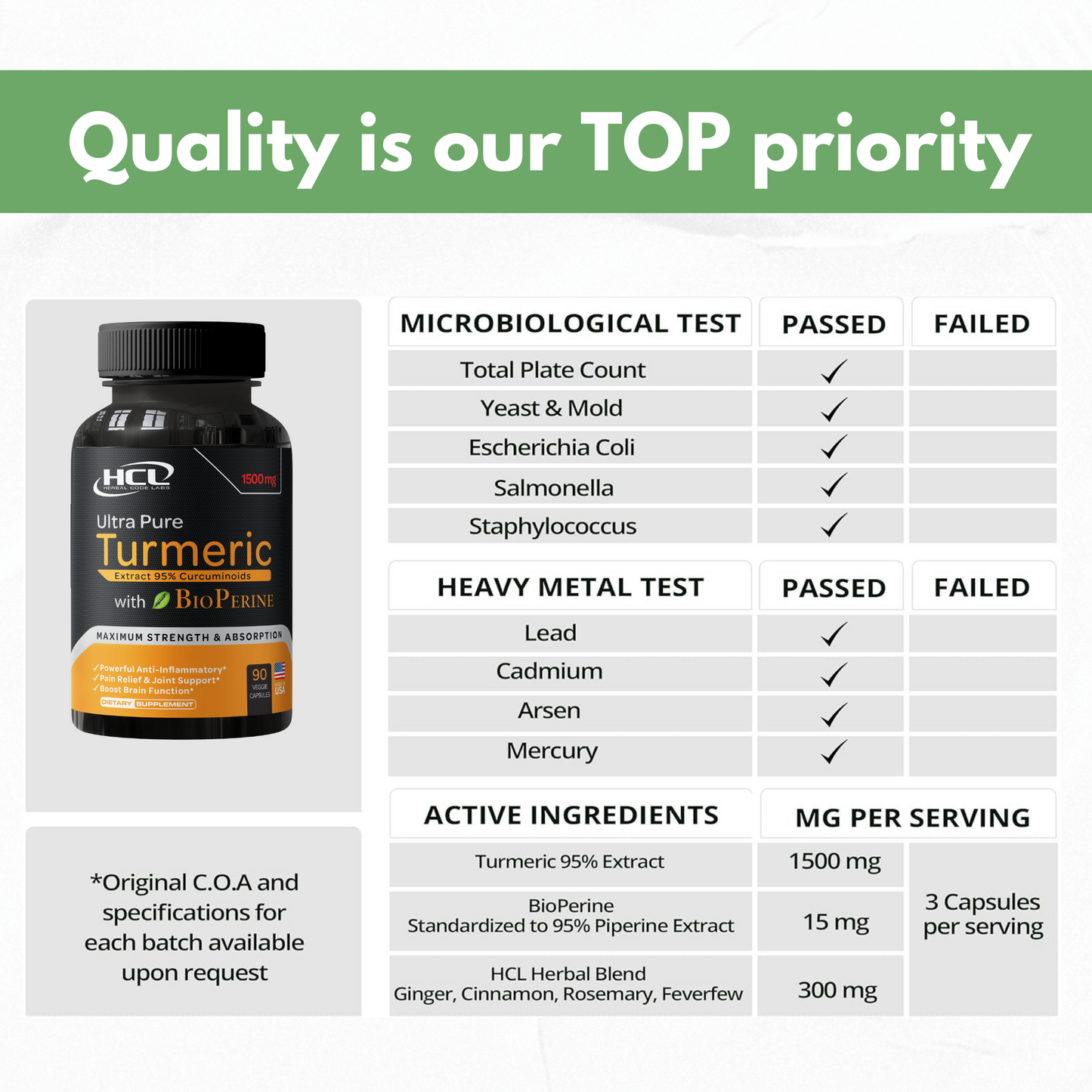 Turmeric Curcumin Extract