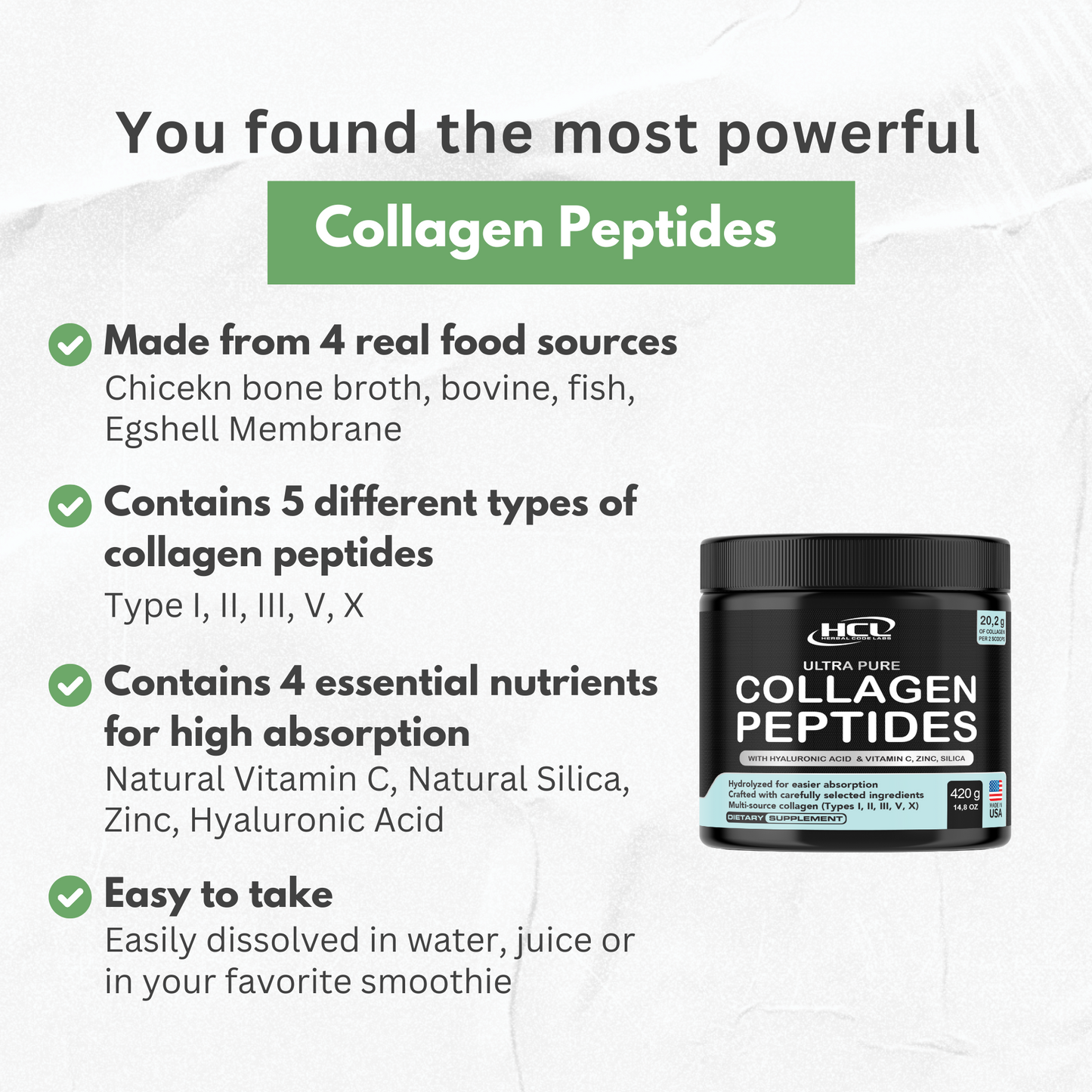Collagen Peptides Powder