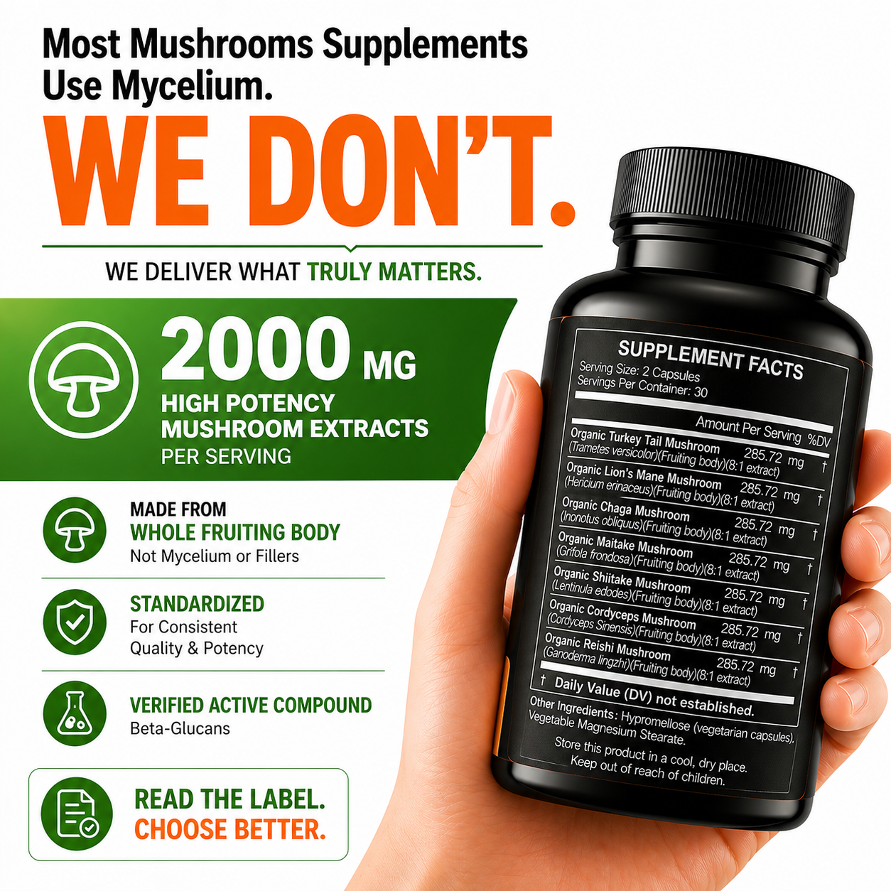 Mushrooms Extract