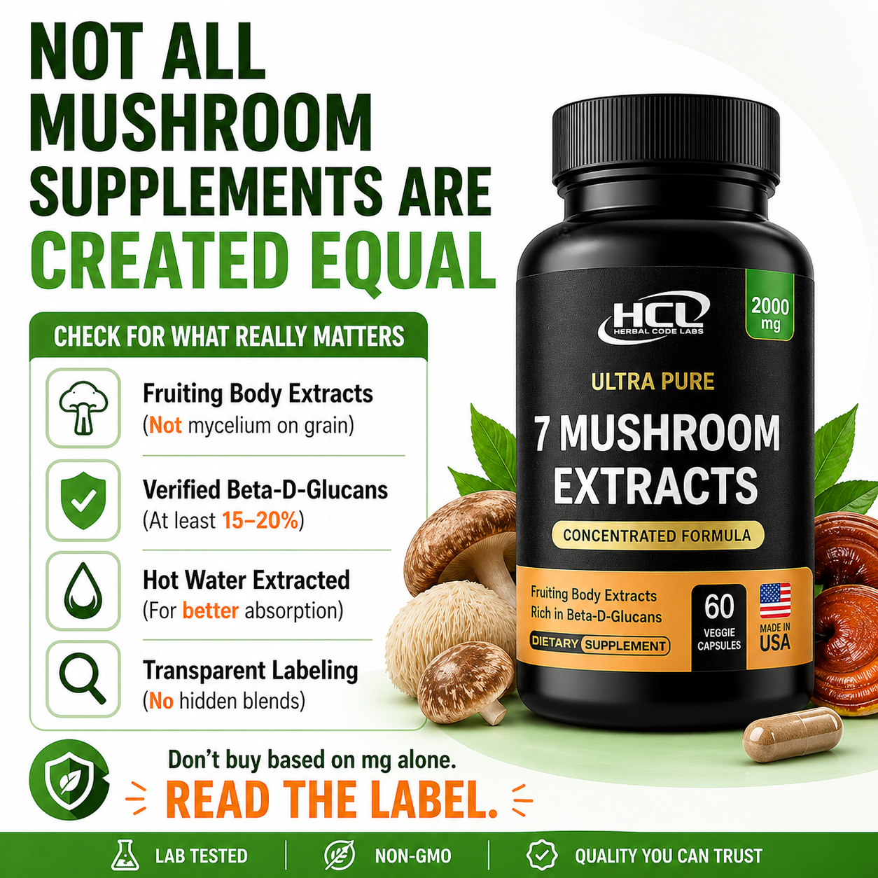 Mushrooms Extract