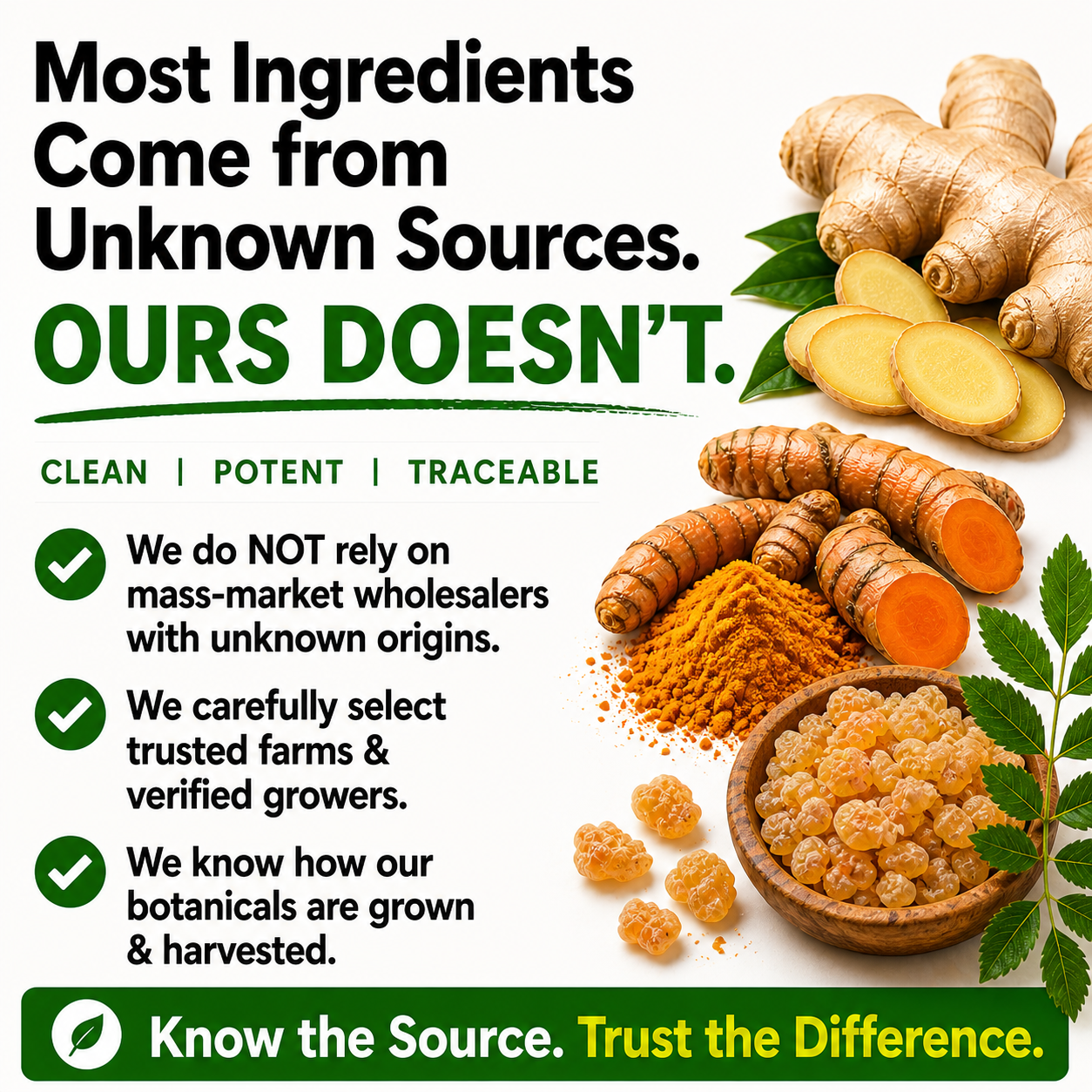 Boswellia Curcumin Ginger Extracts