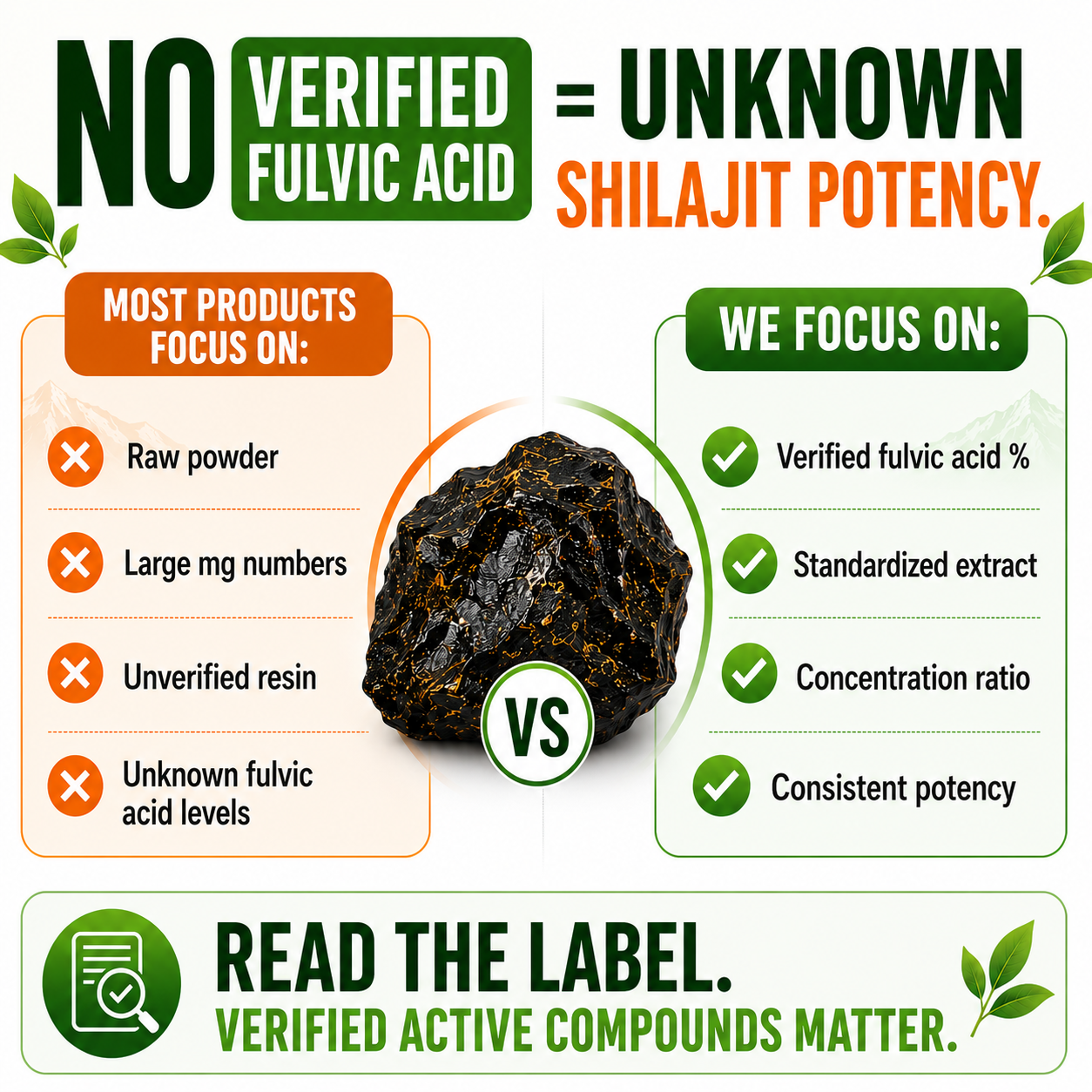 Pure Shilajit Resin