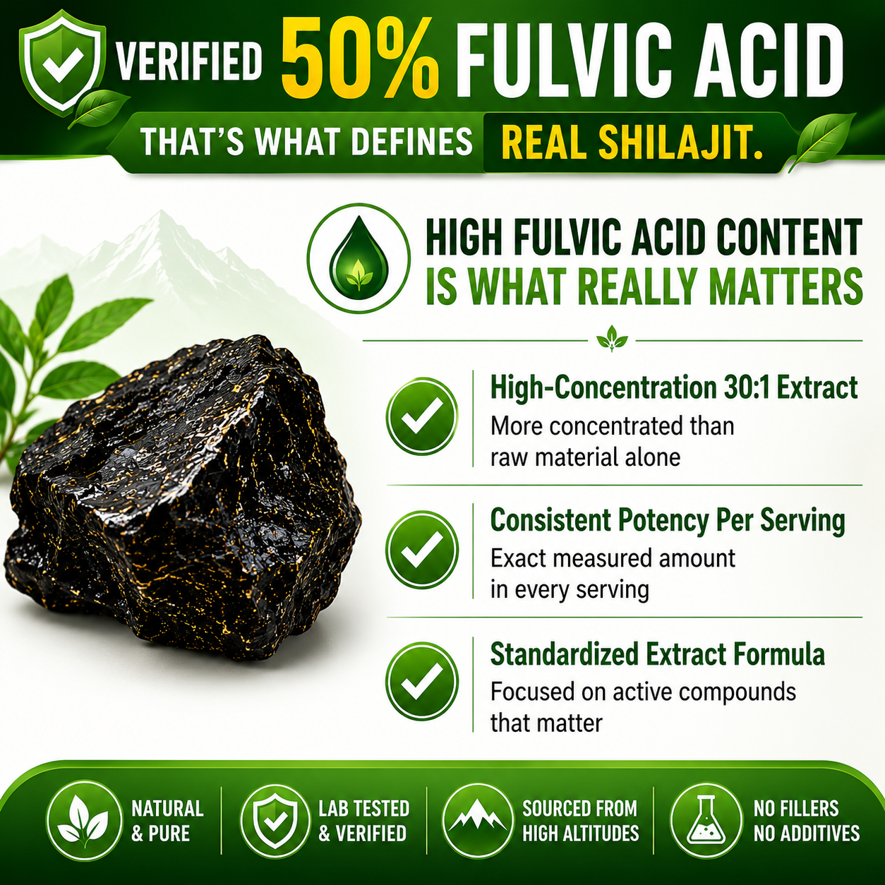 Pure Shilajit Resin