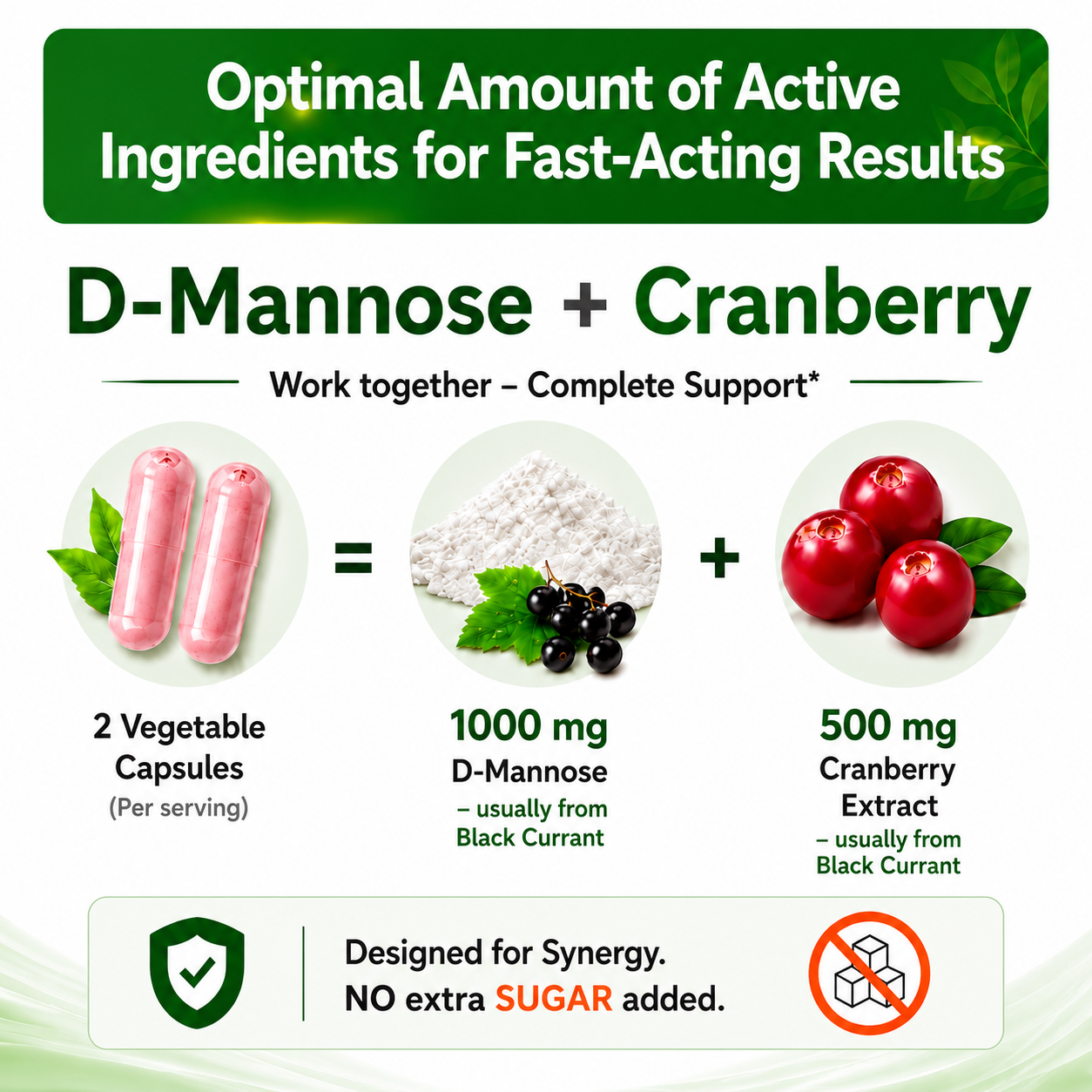 DMannose with Cranberry