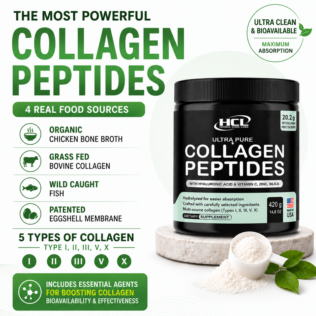 Collagen Peptides Powder