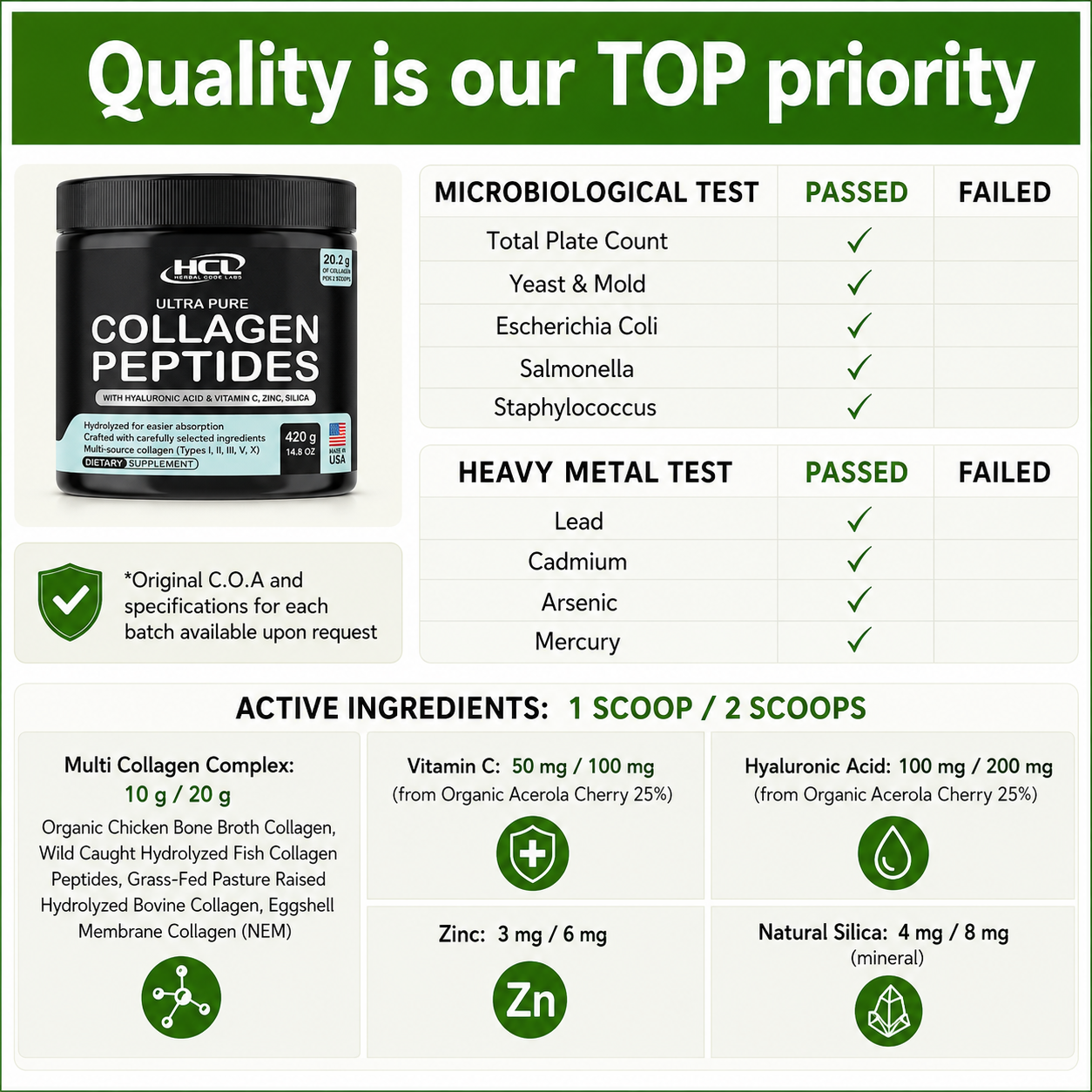 Collagen Peptides Powder