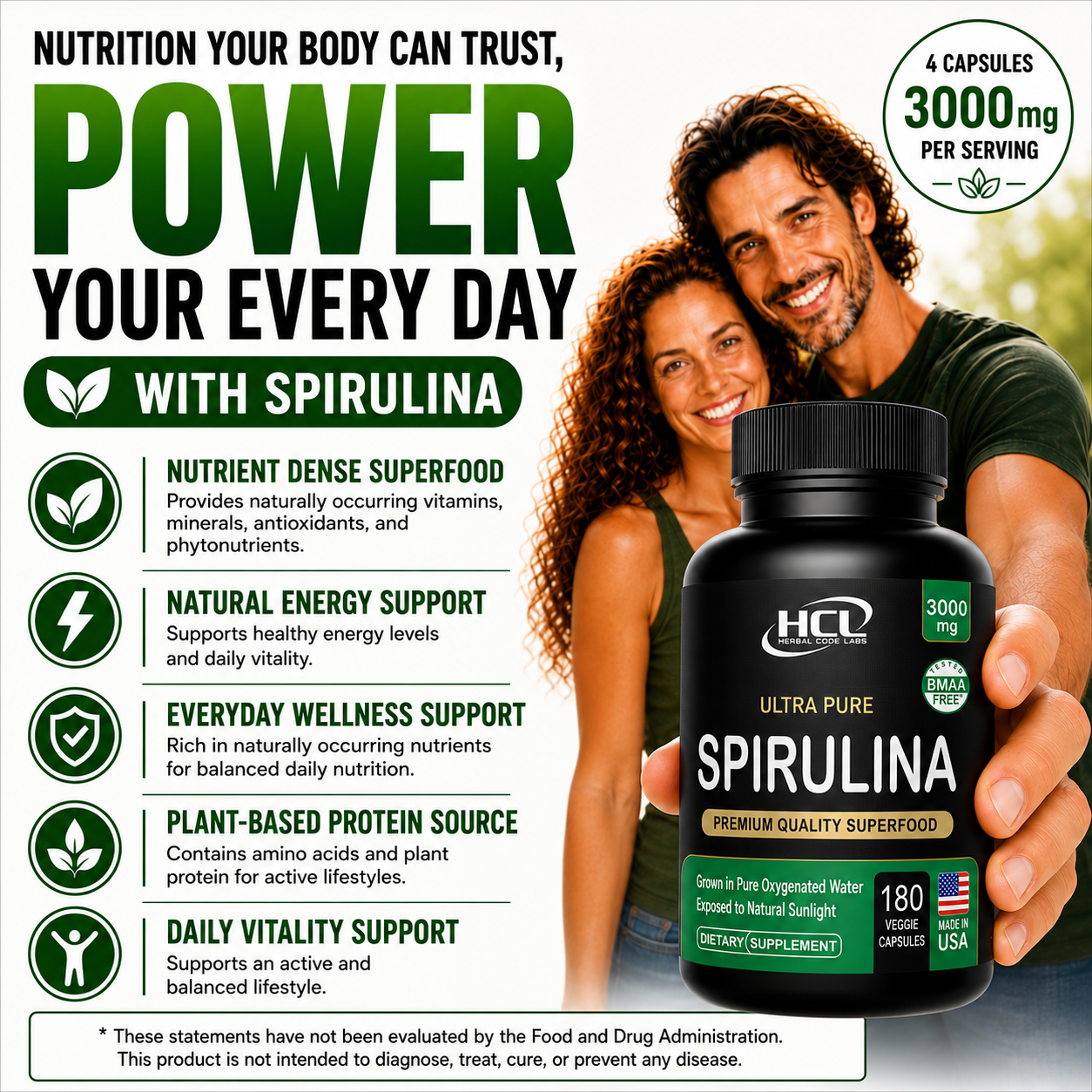 Spirulina Capsules