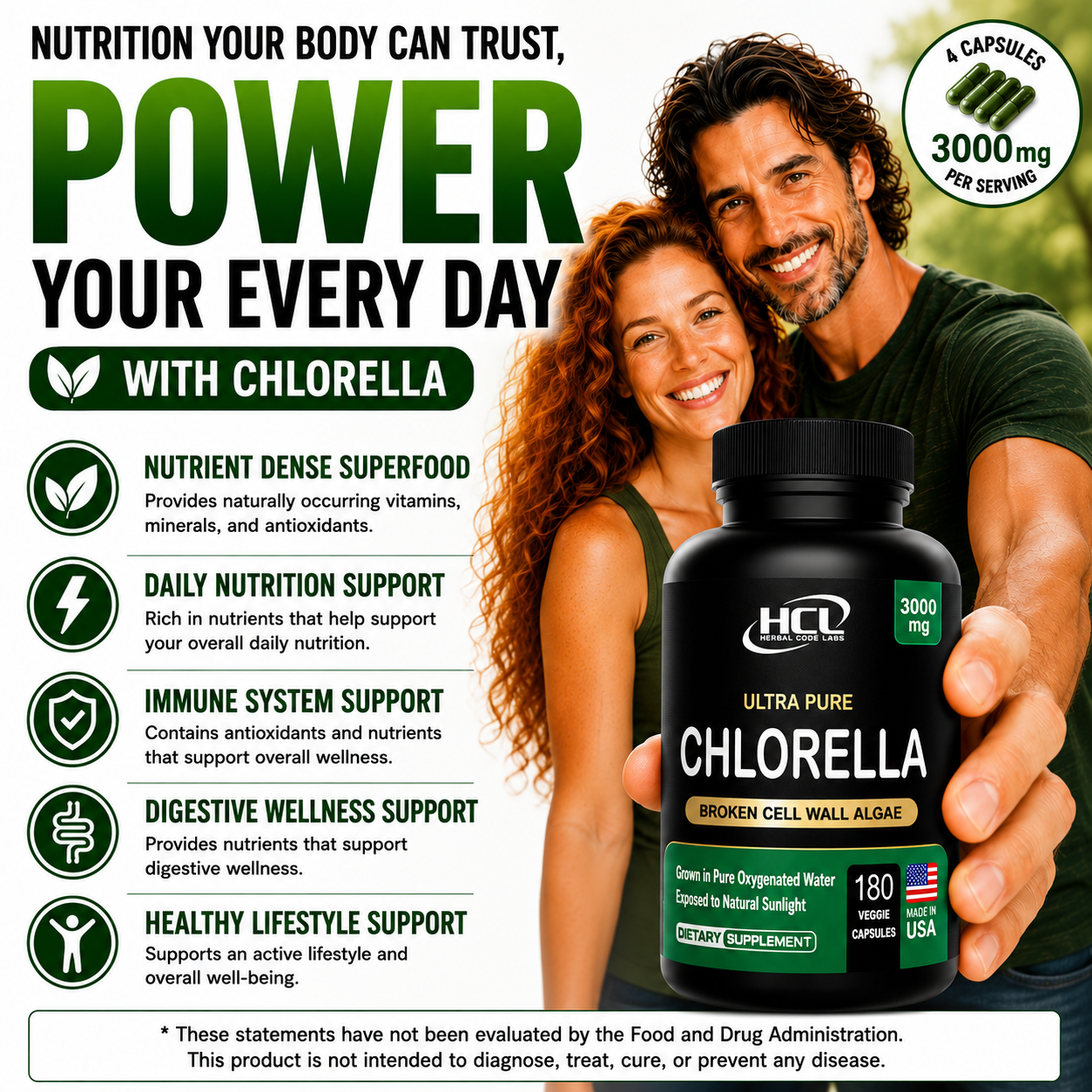 Chlorella Capsules
