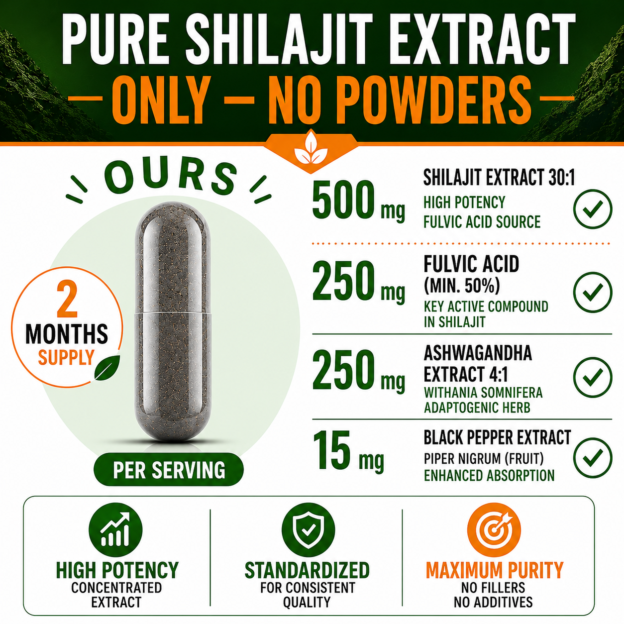 Pure Shilajit Resin
