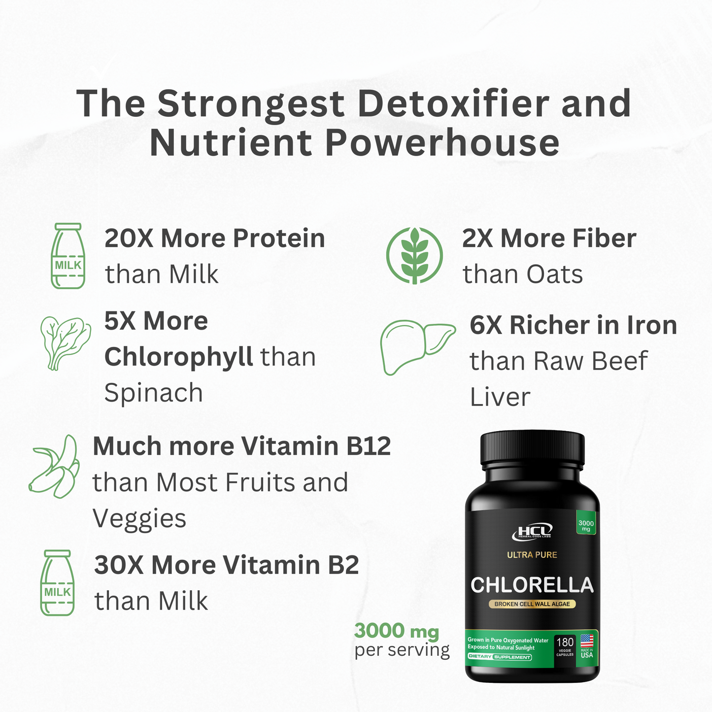 Chlorella Capsules Organic
