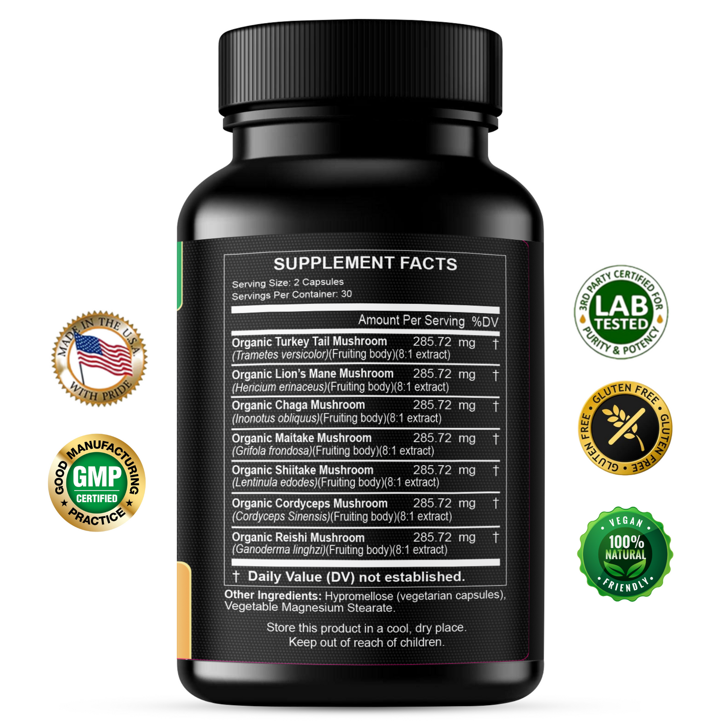 Organic Mushrooms Extract