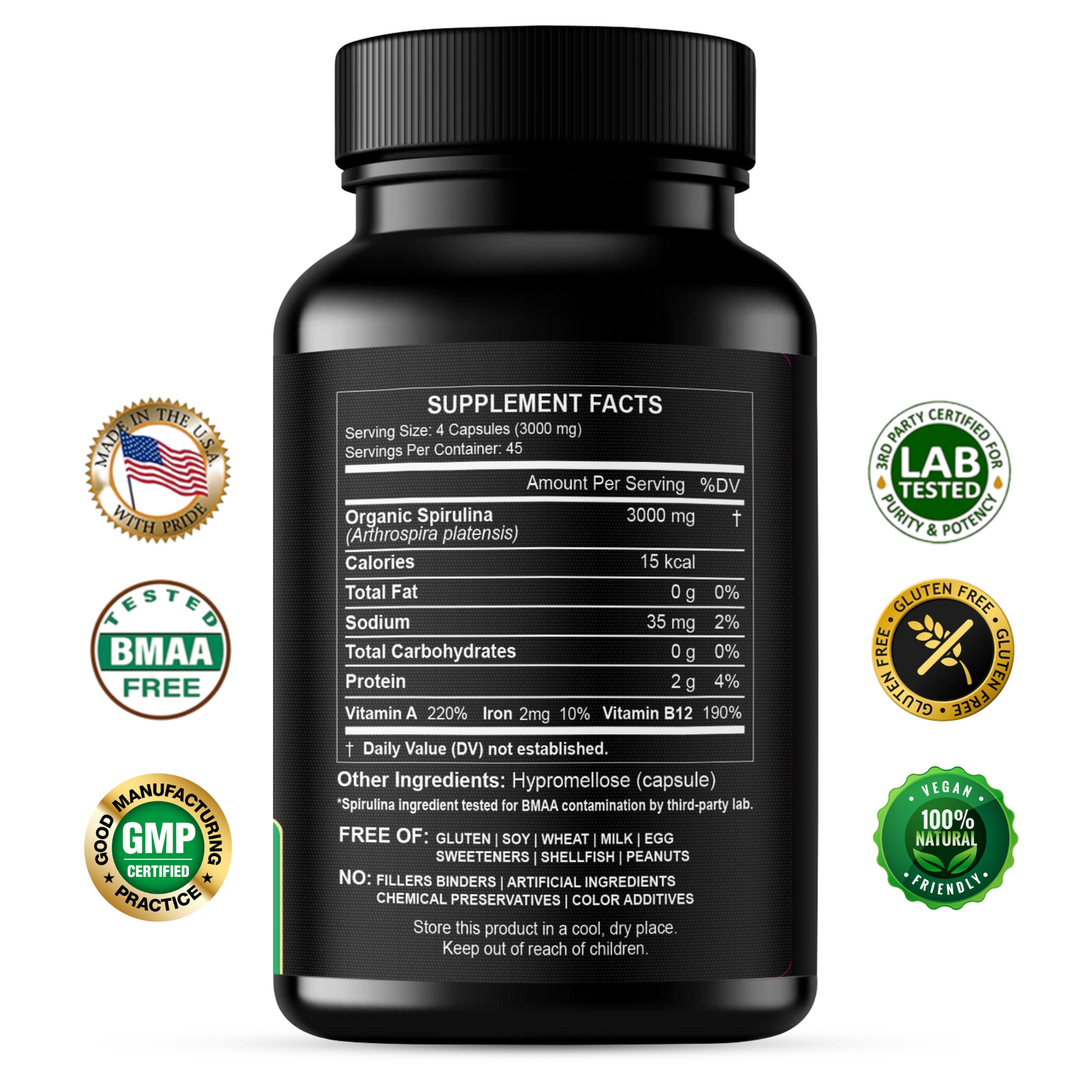 Spirulina Chlorella Organic