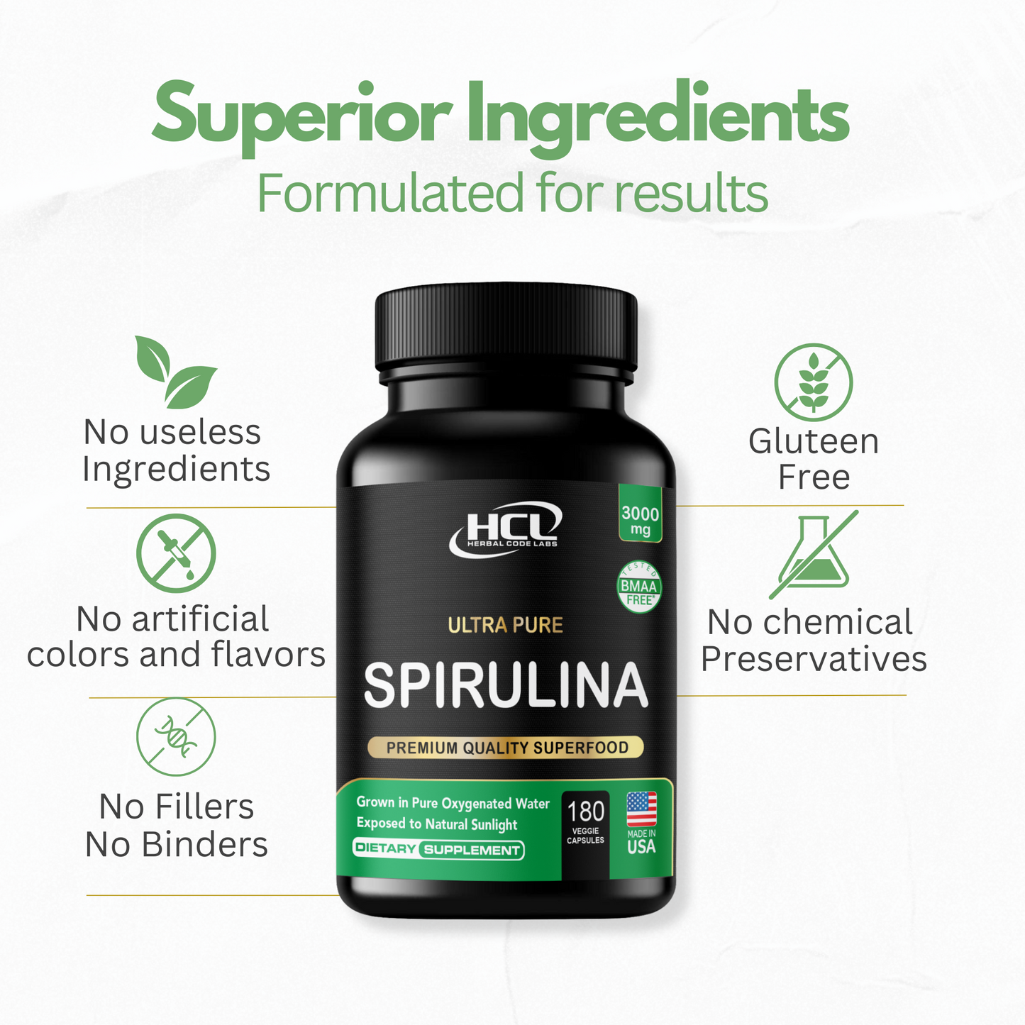 Spirulina Chlorella Organic