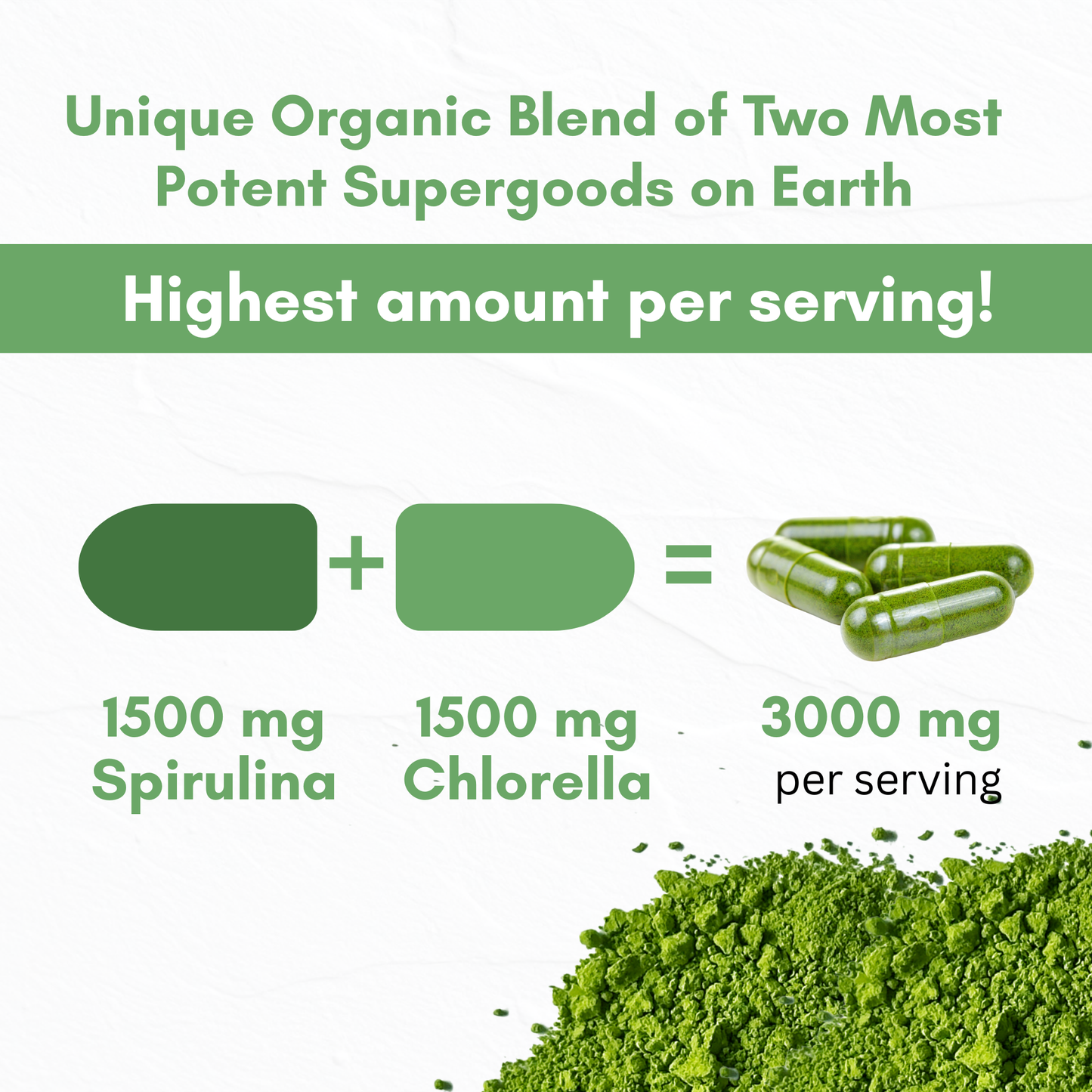 Spirulina Chlorella