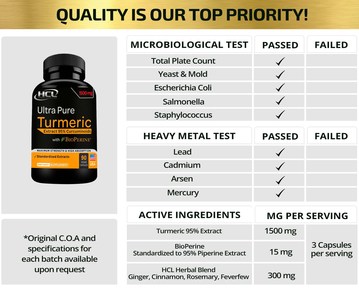 Turmeric Curcumin Extract