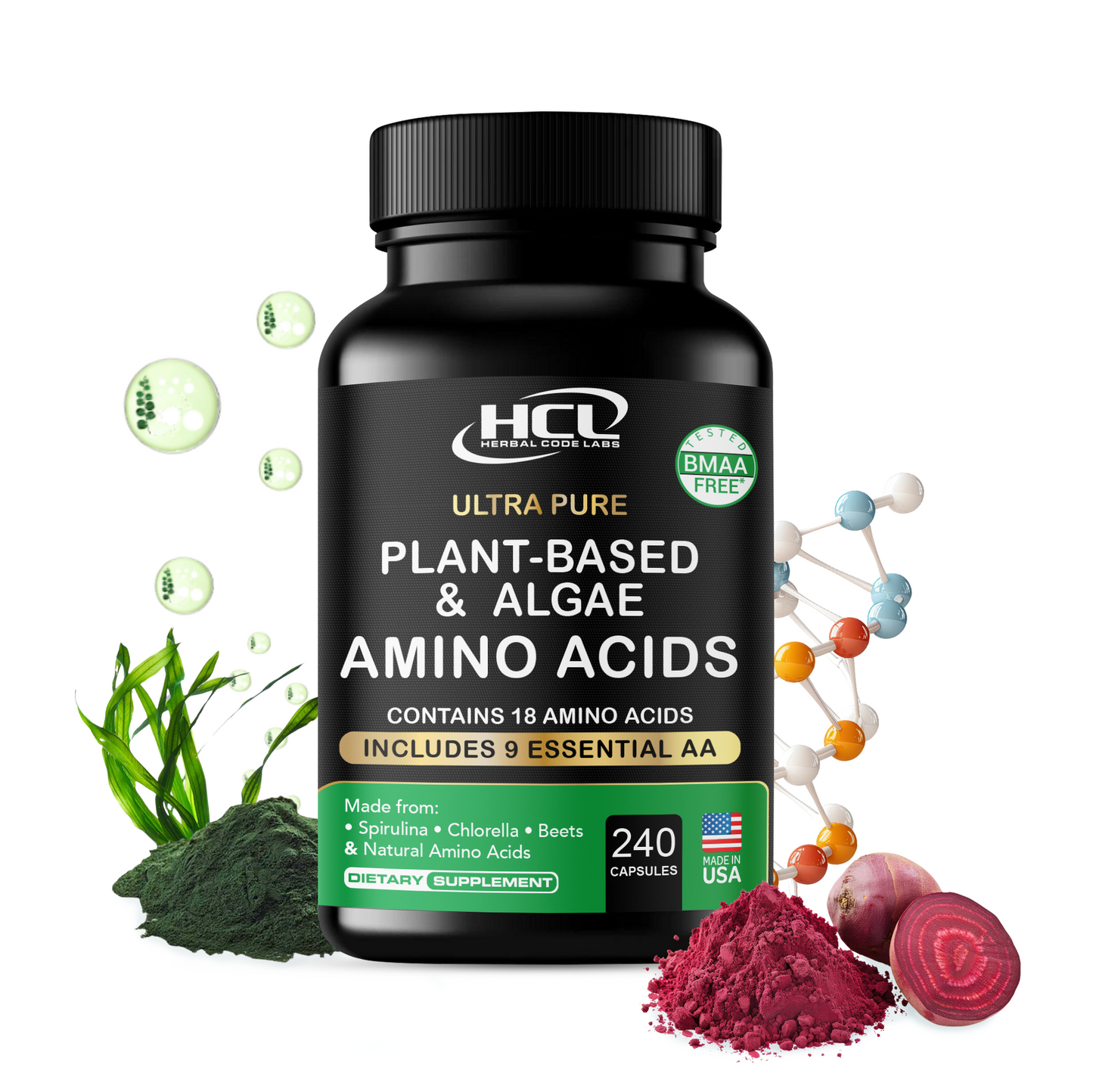 Essential Amino Acids Plant Based Supplement