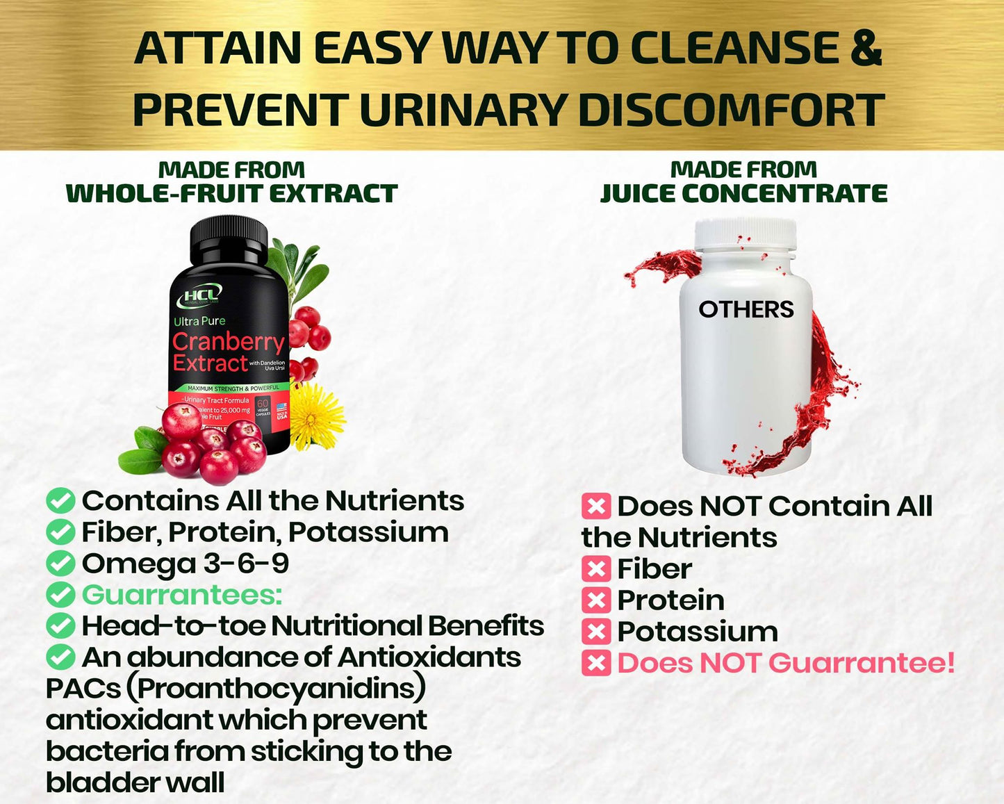 Cranberry Extract Pills