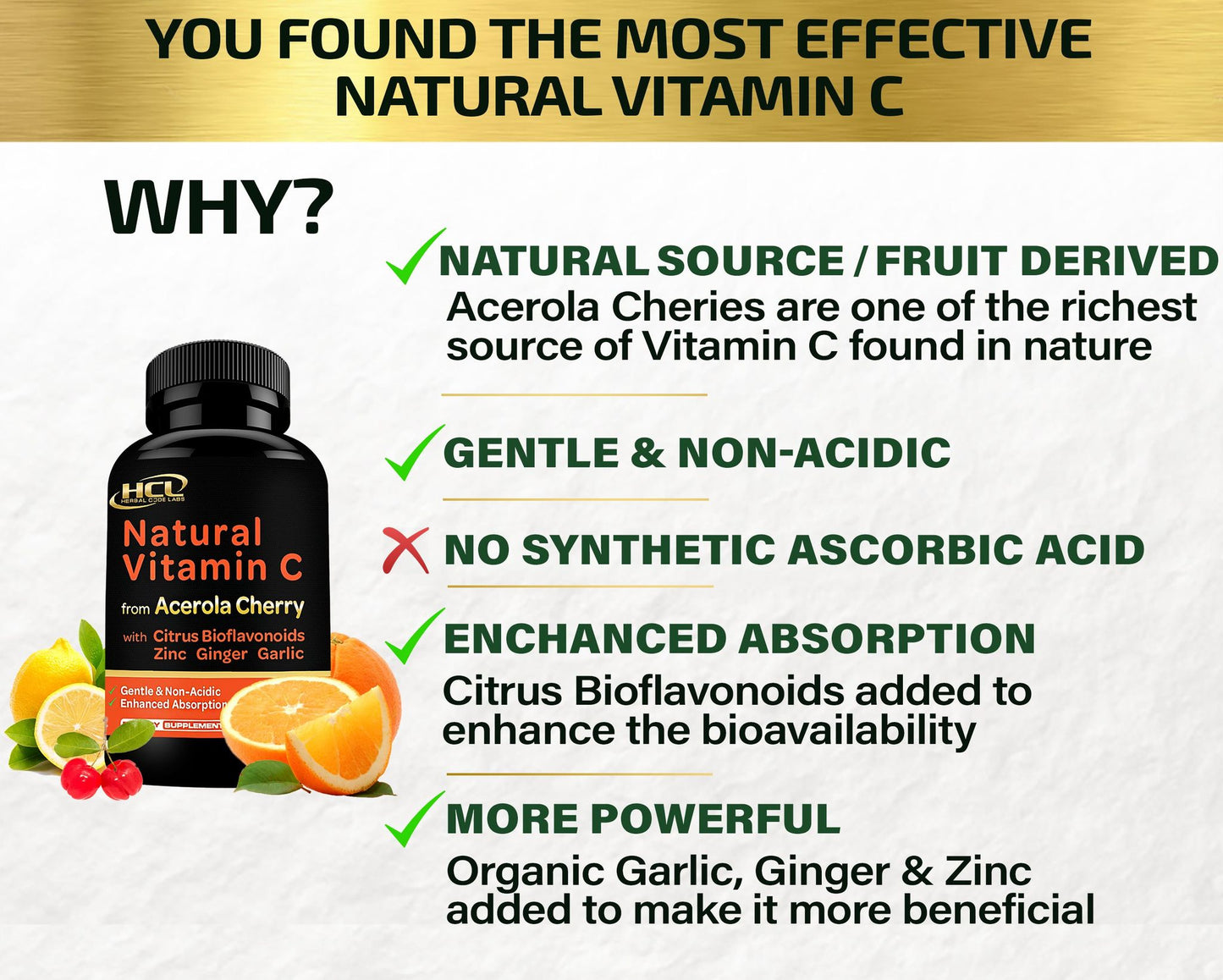 Organic Natural Vitamin C