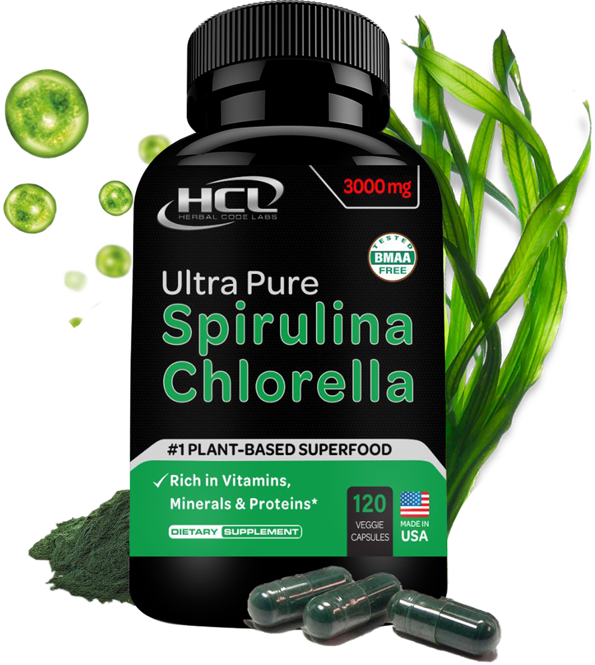 Spirulina Chlorella Organic